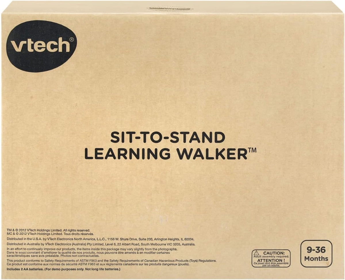VTech Sit-to-Stand Learning Walker (Frustration Free Packaging), Pink